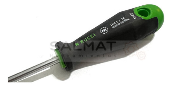 Destornillador Phillips Rucci Ph1x75 Mm Profesional 1