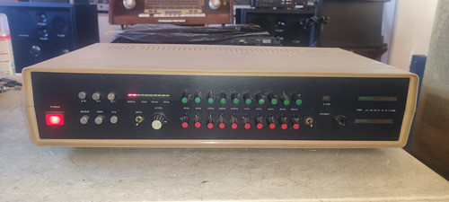 Ecualizador Stereo Artesanal 10 Bandas Para Revox Funciona 0