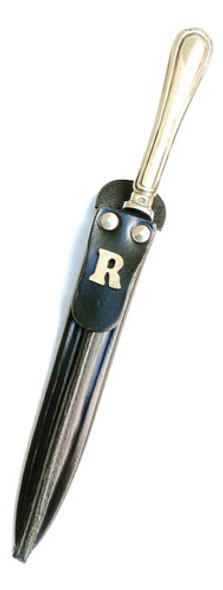 Antiguo Cuchillo Frances Christofle Hoja 11cm Inox Facón 0
