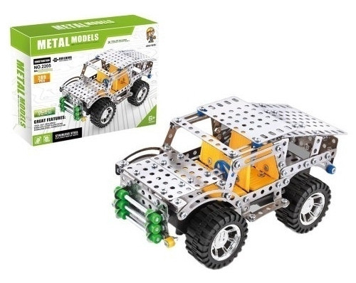 Bloques De Construccion Metal - Jeep- 289 Pzas.  (2205) 0
