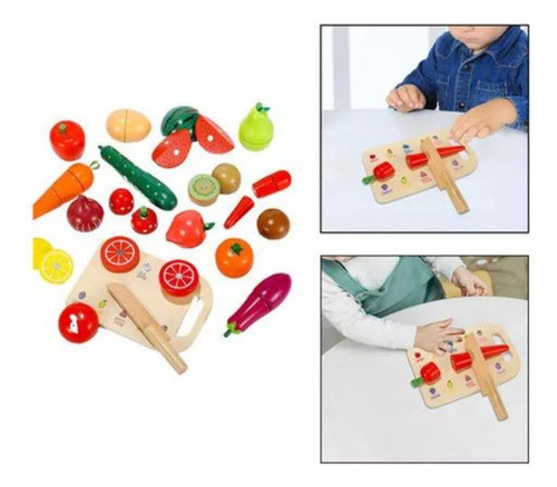 Juego Didactico Montessori Frutas 0