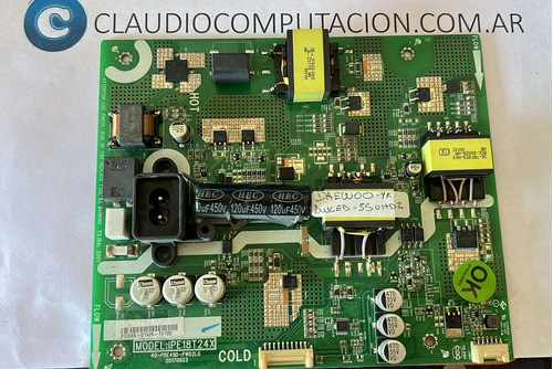Placa Fuente Noblex Pbe49d-pwd2LG // Ipe18t24x 0