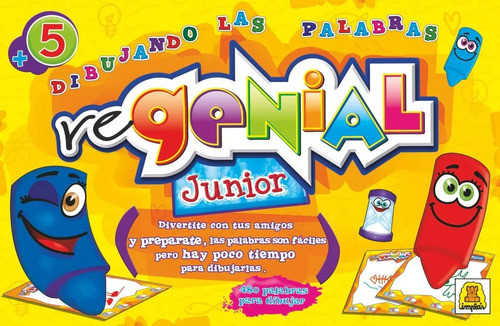 Re Genial Junior Dibujando Las Palabras Implás Casa Valente 0