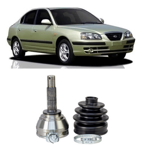 Junta Homocinética Hyundai Electra 1.6 6v 1995 Em Diante 0