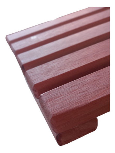 Baldosas De Jardin/deck Base Macetas Madera Eucalipto 25x25 1