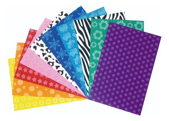 Goma Eva Con Diseños.  -   Formato A4 - 10 Unidades 0 Goma Eva Con Diseños.  -   Formato A4 - 10 Unidades 0