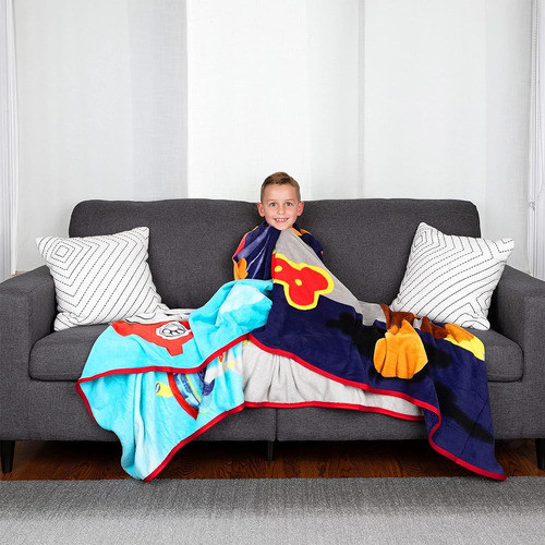 Franco Kids Bedding Super Soft Plush Micro Raschel Manta, 62 1