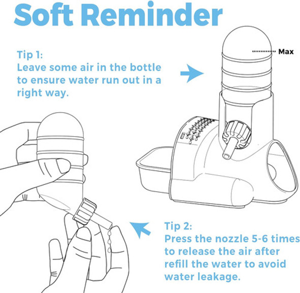 Bebida De Agua Automática Para Hámsteres Pequeños De 120ml 1