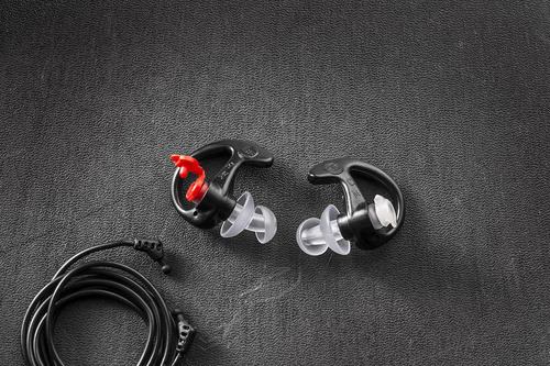 Protector De Oído Sonic Dfndr3 Negro, Par De 1 Unidad 1