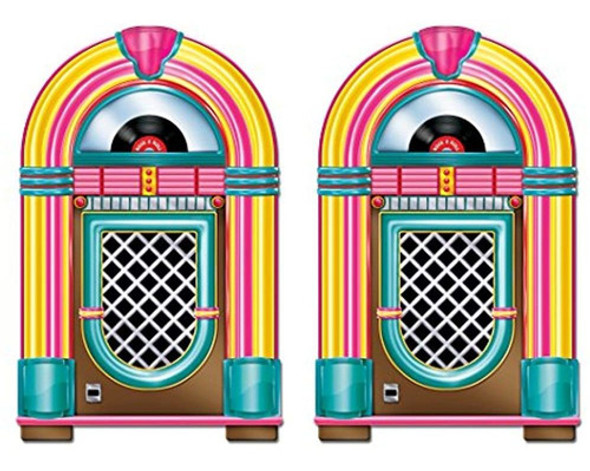 Beistle, Recortes De Jukebox De 2 Piezas, 3' 0