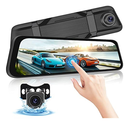 Roinvou Cámara De Espejo De 9.66 Pulgadas, Cámara 0