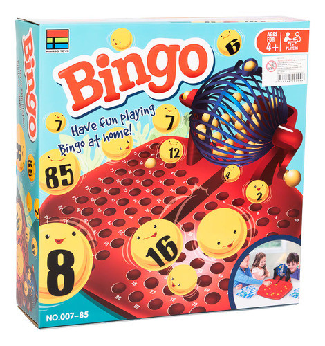Juego De Mesa Bingo Didáctico - Goldin Papeleria 0