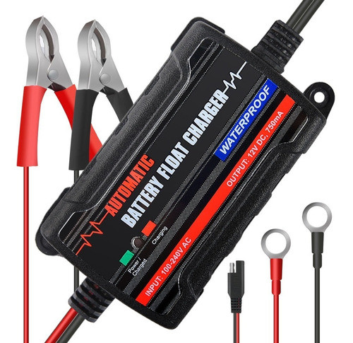 Mictuning 0.75a Cargador De Batería Automático Cargador De B 0