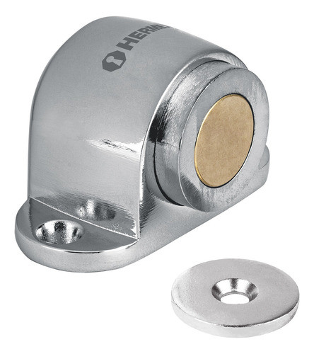 Tope Magnetico Para Puerta Acabado Cromo Hermex Toma-3 0