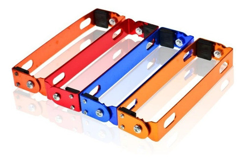 Soporte Porta Matricula Moto Aluminio 18cm 1
