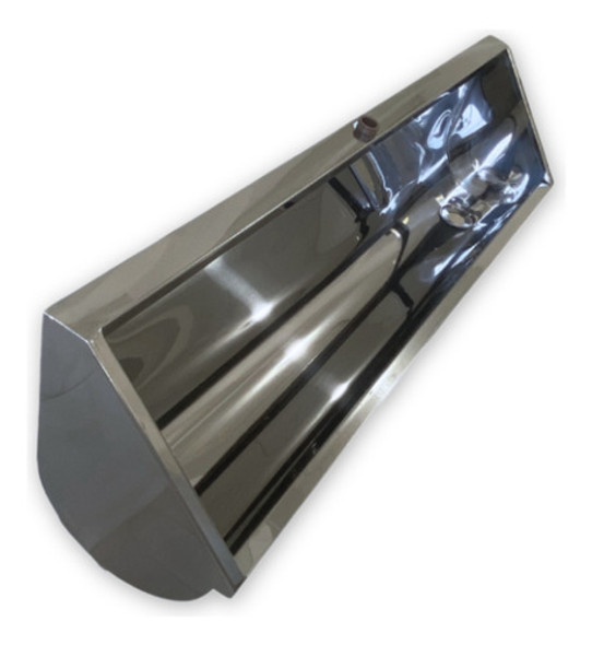 Mictório Coletivo Em Aço Inox- 1,50 Metros 1