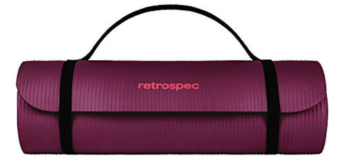 Esterilla De Yoga Retrospec Solana De 1/2  De Grosor Con Cor 0