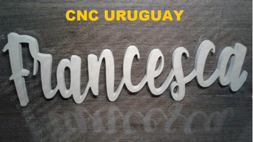 Candelaria Letras En Madera Mdf 16 Cm. Para Decoración 1