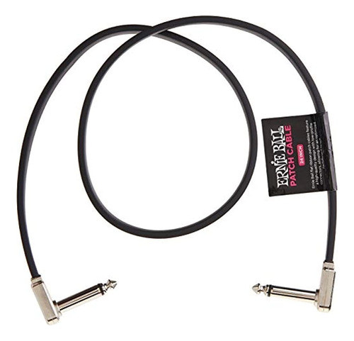 Cable De Conexión De Cinta Plana De Ernie Ball, 24 Pulgadas, 1