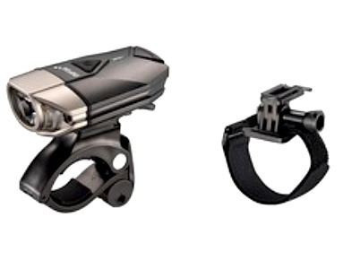 Linterna Para Bicicleta 300 Lumenes Recargable Con Soporte - 0