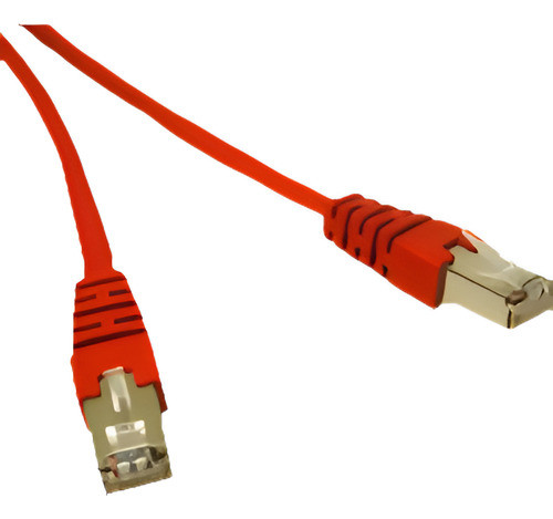 C2g Cat5e Stp, 1 X Rj-45, 1 X Rj-45, 14 Pies, Rojo 0
