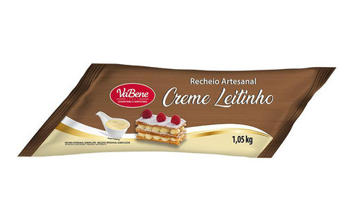 Recheio Artesanal Creme Leitinho 1,05 Kg Va Bene 1