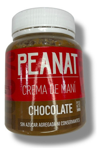 Crema De Mani Sabor Chocolate X 380grs | Peanat | 0
