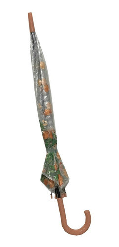 Paraguas Ch. Ec-2524. Coral Flowers. 1