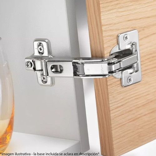 Bisagra Blum Cazoleta Clip Top 170° + Base Clip 3d Recta 1