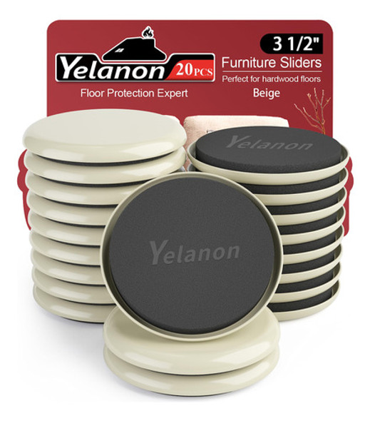 20pc Magia Muebles Móviles Slider Acarreo Pad Protectores De 0