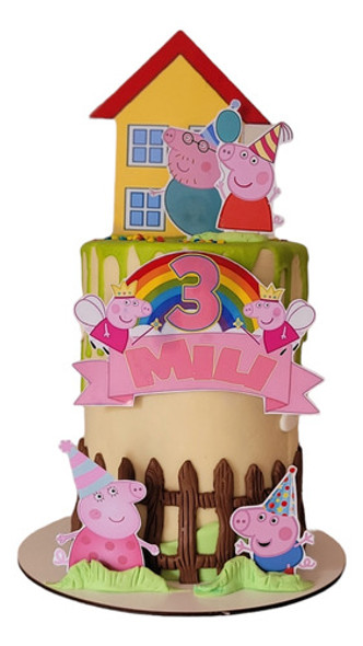 Torta Piñata Peppa Pig 0