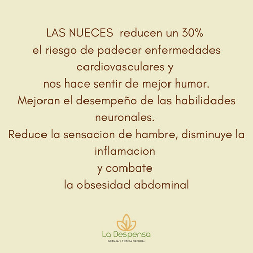 Nueces Cuarto Light Chile 1 Kg 1