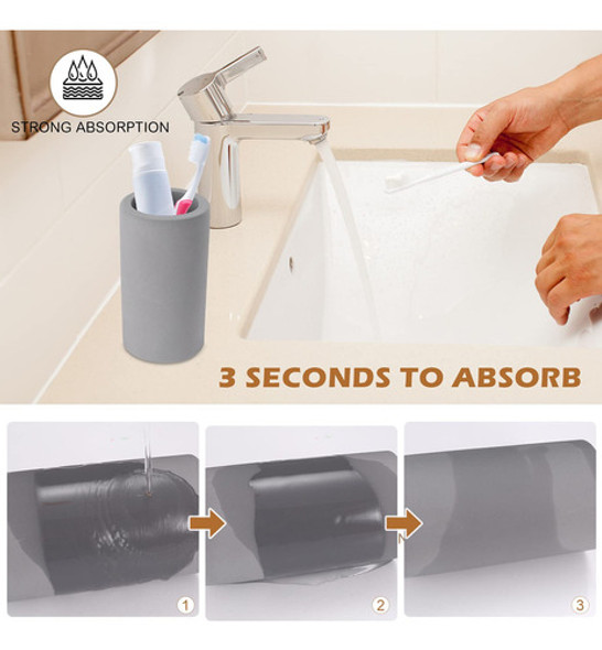 Bojdopie - Soporte Para Cepillo De Dientes Orgnico De Diatom 1