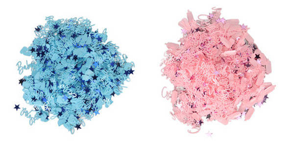 Mesa Reutilizável Requintada Baby Gender Reveal Confetti 160 1