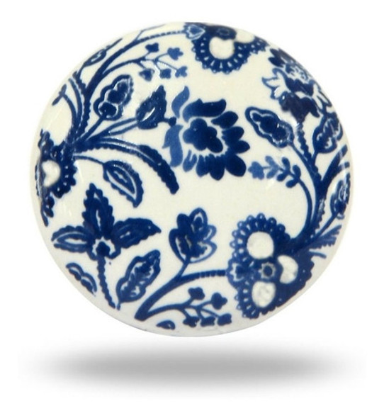 12 Tiradores De Ceramica / Porcelana (81k333nc) 1