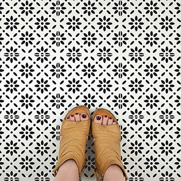 Bjorn Tile Stencil - Plantillas De Azulejos Escandinavos Reu 1