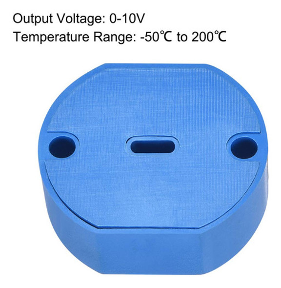Transmisor De Sensor De Temperatura 24vdc 0-10v -50-200c Pt1 1