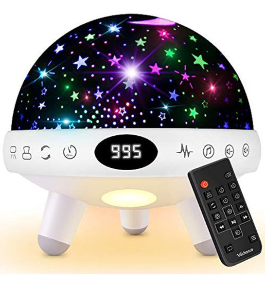 Luz De Noche Para Habitación De Niños Con Máquina De Sonido 0