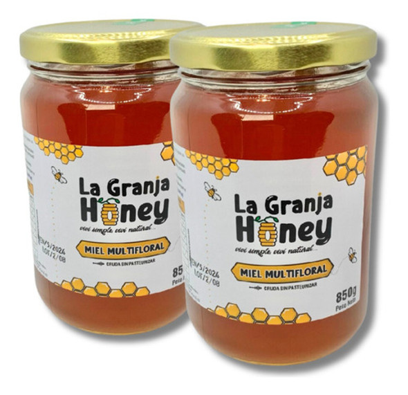Miel De Pradera 850g X2 Unidades - Graviola 0