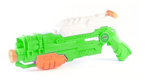 Pistola De Agua Aqua Quest Power Blaster 43 Cm Verde Blanco 0