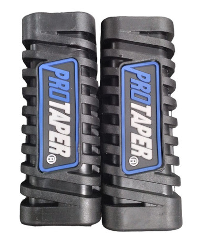 Goma Posapie Moto Protaper Negro Con Letras Azules 0