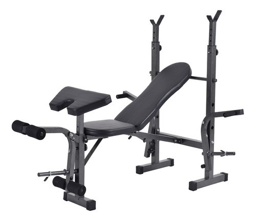 Banco De Pecho Multifunción - Barra 1.5mts Y 45 Kg. Zaka !!! 1