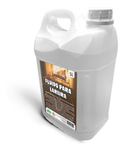 Fluído Líquido Para Lareira Ecológica 5l Galão Nova Formula 1