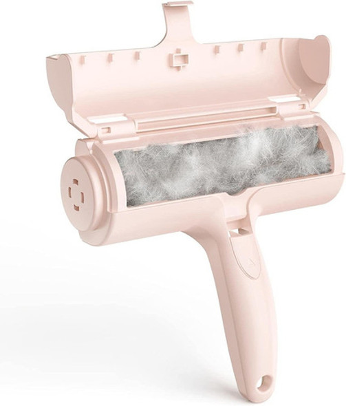 Rodillo Removedor De Pelo De Perro/gato Autolimpiante Rosado 0