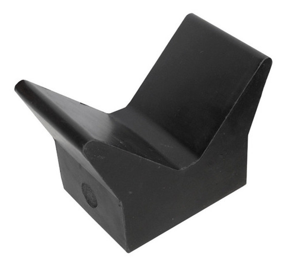 V De Proa Goma C/orificio En Base Para Trailer 100x100x75mm 0