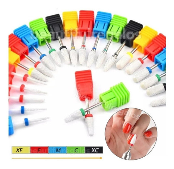 Fresa Cerámica Mini Torno Manicuria Uñas Esculpidas Nails 0 Fresa Cerámica Mini Torno Manicuria Uñas Esculpidas Nails 0
