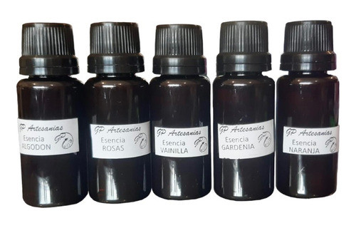 Combo 5 Esencias, Frag A Elección, Cosmética, Jabón, Velas 0