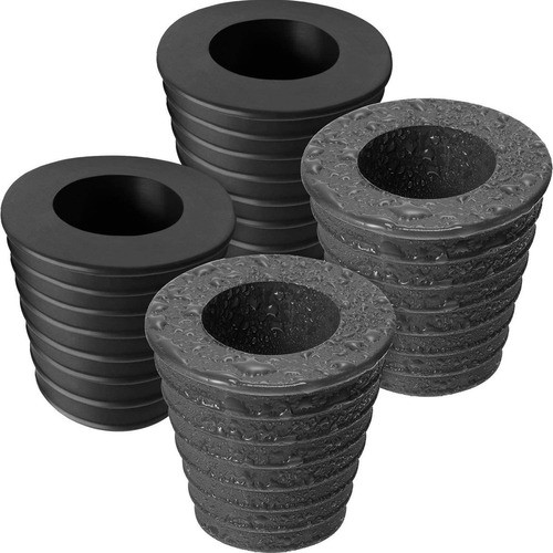 4 Conos Para Centrar Sombrillas En Mesa Interior O Ext Black 0