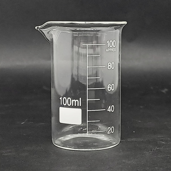Copo Bequer Becker De Vidro Boro Forma Alta Graduado 100ml 1