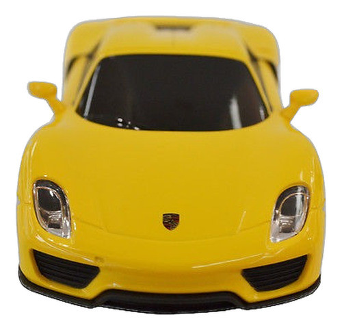 Amarillo Porsche 918 Spyder Con Licencia Control Remoto Rc C 0